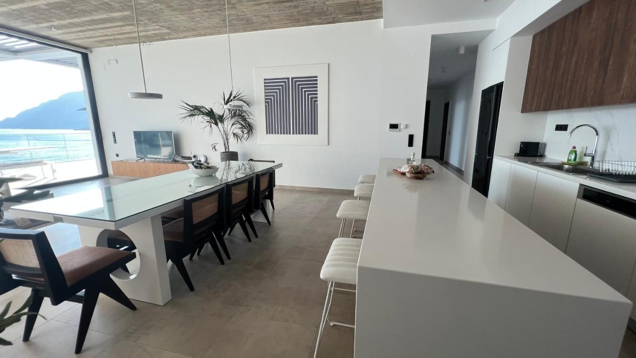 Villa Nostos Plakias Beachfront Sea View Privet Pool 外观 照片